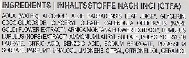 Avocado Face Tonic - Styx Naturcosmetic Basic Gesichtstonic Mit Bio Arnika — photo N2