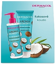 Fragrances, Perfumes, Cosmetics Set - Dermacol Aroma Moment Brazilian Coconut (sh/gel/250ml + soap/250ml)