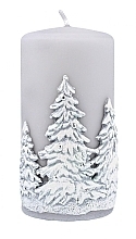 Fragrances, Perfumes, Cosmetics Decorative Candle "Winter Tree", 7x14 cm - Artman Christmas