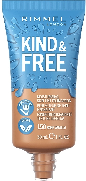 Foundation - Rimmel Kind and Free Skin Tint Moisturising Foundation — photo N3