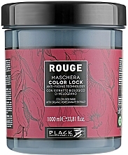 Hair Color Preserving Mask - Black Professional Line Rouge Color Lock Mask — photo N3