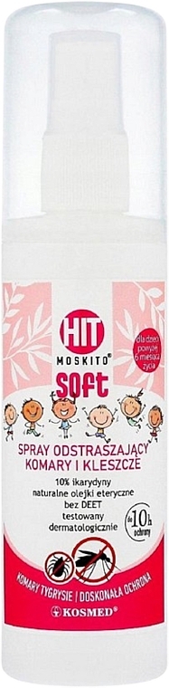 Mosquito & Tick Repellent Spray - Kosmed Hit Kids Spray Soft — photo N1