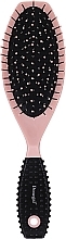 Fragrances, Perfumes, Cosmetics Hair Brush, 9010, pink & black - Donegal