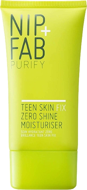 Mattifying Moisturizing Cream for Combination & Oily Skin - Nip + Fab Teen Skin Fix Zero Shine Moisturiser — photo N1