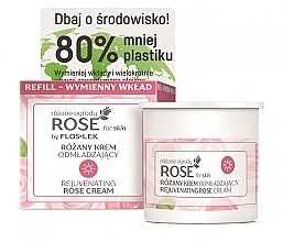 Rejuvenating Rose Face Cream - Floslek Rose For Skin Rose Rejuvenating Rose Cream — photo N1