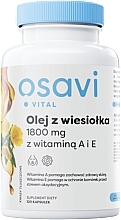 Evening Primrose Oil with Vitamins A & E Capsules, 1800 mg - Osavi — photo N1