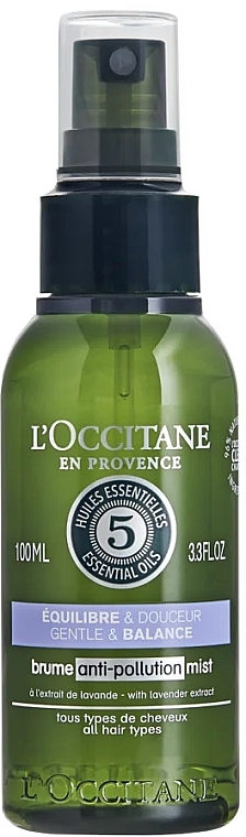 Protective Hair Mist - L'Occitane En Provence Gentle & Balance Brume Anti-Pollution Mist — photo N1