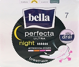 Fragrances, Perfumes, Cosmetics Perfecta Night & Drain Ultra Pads, 7 pcs - Bella