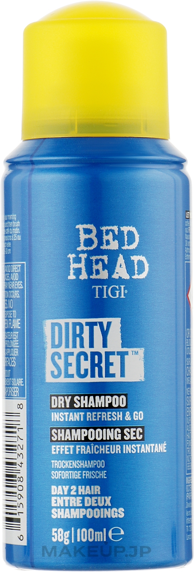 Dry Shampoo - Tigi Bed Head Dirty Secret Dry Shampoo Instant Refresh & Go — photo 100 ml