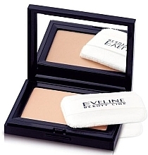 Fragrances, Perfumes, Cosmetics Velvety Compact Powder - Eveline Cosmetics Beaty Line (tester)