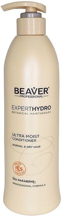 Ultra-Moisturizing Conditioner for Dry & Damaged Hair - Beaver Professional Expert Hydro Ultra Moisture Conditioner — photo N1