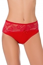 Slip Panties 'Classic', red - Fleri — photo N1