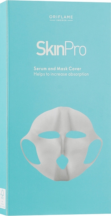 Reusable Silicone Face Mask - Oriflame SkinPro Serum And Mask Cover — photo N1