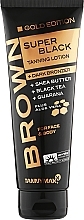 Tan Lotion with Extra Dark Bronzers, Guarana, Shea Butter & Black Tea Extract - Tannymaxx Brown Dark Super Black Very Dark Bronzing Lotion — photo N4