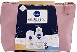 Fragrances, Perfumes, Cosmetics Set - Nivea Firming Care (sh/gel/250ml + b/milk/400ml + deo/50ml + pouch)