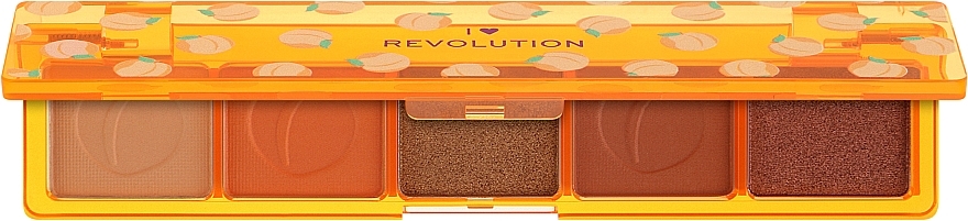 Eyeshadow Palette - I Heart Revolution Mini Match Palette Peach Please — photo N1