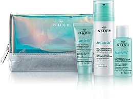 Fragrances, Perfumes, Cosmetics Set - Nuxe Aquabella Beauty (emulsion/50ml + gel/15ml + lot/35ml + pounch)