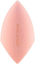 V Cut Makeup Sponge, candy pink - Boho Beauty Bohoblender Candy Pink V Cut Slim — photo N1