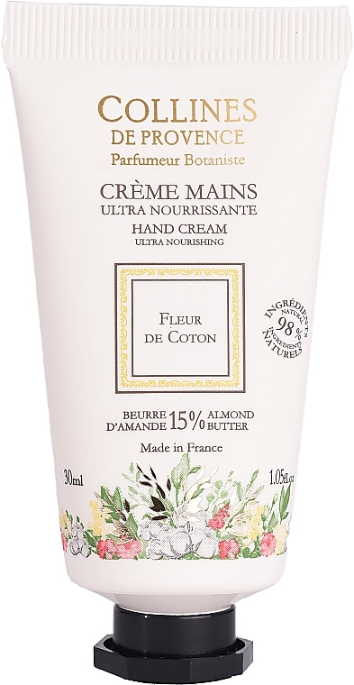 Collines de Provence Cotton Flower - Hand Cream — photo N1