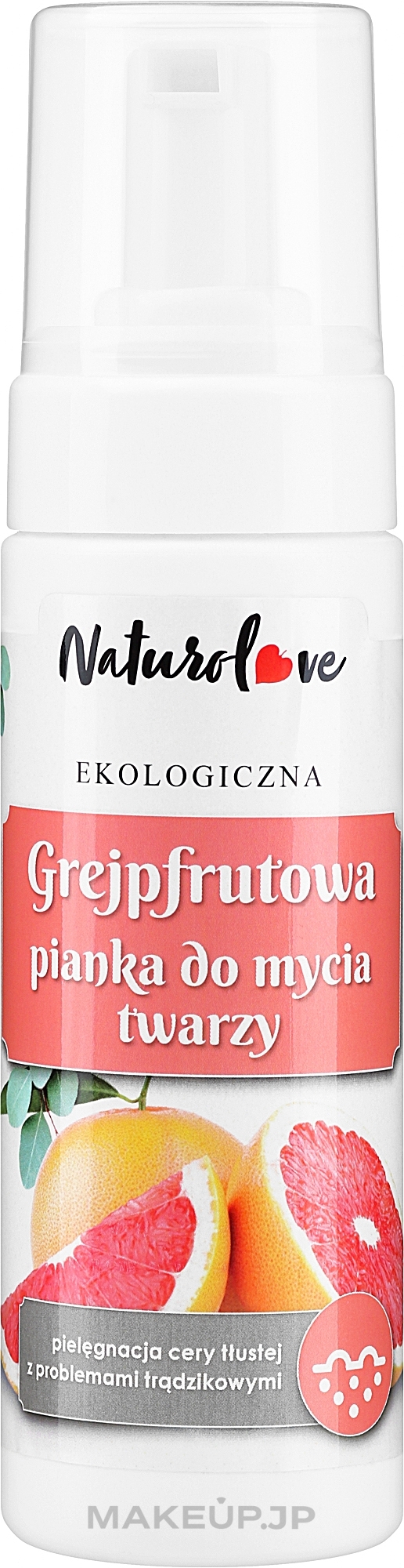 Grapefruit Face Cleansing Foam - Naturolove — photo 150 ml