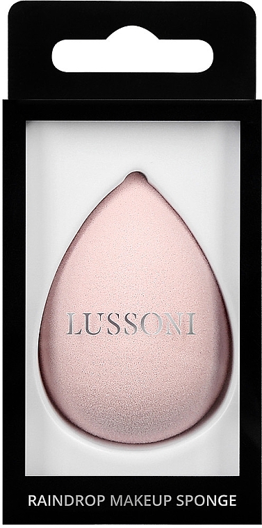 Makeup Sponge, pink - Lussoni Raindrop Makeup Sponge — photo N1