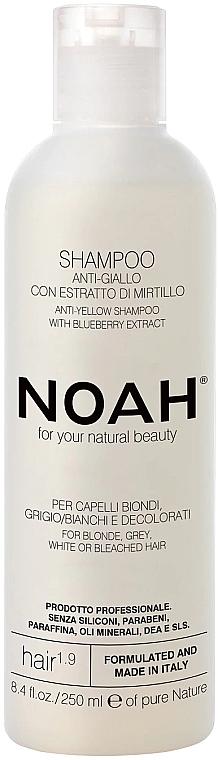 Anti-Yellow Blueberry Shampoo - Noah Anti-Yellow Shampoo — photo N1