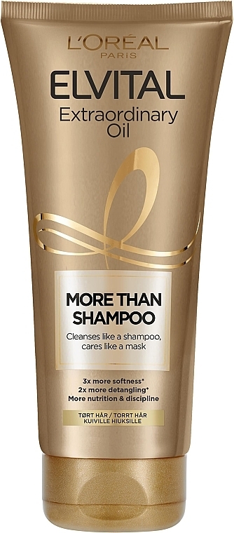 Shampoo with Precious Oils - L'Oreal Paris Elvital More Than Shampoo Extraordinary Oil — photo N1