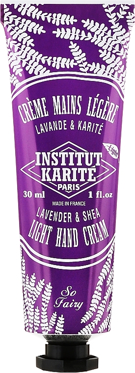Hand Cream - Institut Karite So Fairy Light Hand Cream Lavender  — photo N2