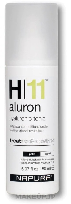 Hyaluronic Hair Toner - Napura H11 Aluron Hyaluronic Tonic — photo 150 ml