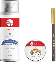 Fragrances, Perfumes, Cosmetics Miss Claire #3 (eyebrow/cl/foam/150ml + eyebrow/scrub/15ml + eyebrow/pencil/4g) - Brow Shaping Set