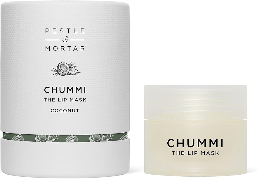 Lip Mask - Pestle & Mortar Chummi Lip Mask Coconut — photo N1