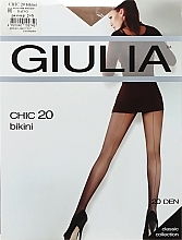 Fragrances, Perfumes, Cosmetics Women Tights "Chic Bikini" 20 den, daino - Giulia