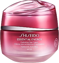 Fragrances, Perfumes, Cosmetics Moisturizing Face Day Cream SPF20 - Shiseido Essential Energy Moisture Activating Day Cream SPF20