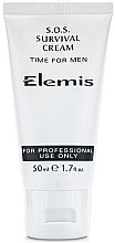 Fragrances, Perfumes, Cosmetics Moisturizing Face Cream - Elemis Professional Time For Men S.O.S. Survival Cream (Salon Product)