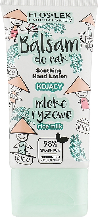 Soothing Rice Milk Hand Lotion - Floslek Soothing Hand Lotion Rice Milk — photo N1