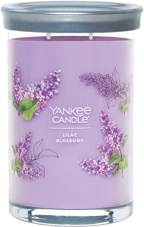 Tumbler Candle 'Lilac Blossom', 2 wicks - Yankee Candle Lilac Blossoms Tumbler — photo N1