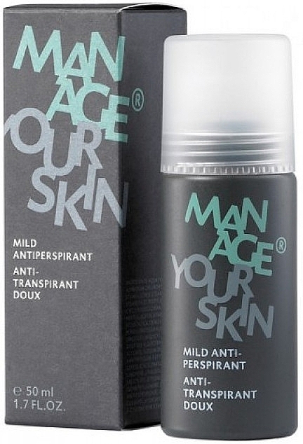 Men Antiperspirant - Dr. Spiller Manage Your Skin Mild Antiperspirant — photo N1