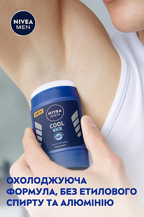 Antiperspirant Stick - Nivea Cool Kick Deodorant — photo N5