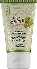 Fragrances, Perfumes, Cosmetics Moisturising Hand Cream with Kiwi and Avocado Juice - Vollare Cosmetics VegeBar Kiwi Splash Hand Cream