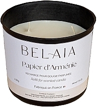 Armenian Paper Scented Candle (refill) - Belaia Papier d'Armenie Candle Wax Refill — photo N2