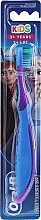 Soft Toothbrush Kids 3-5, Frozen Elsa, purple & blue - Oral-B Kids — photo N1