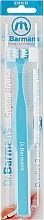 Fragrances, Perfumes, Cosmetics 3-Sided Kids Toothbrush, light blue - Dr. Barman's Superbrush Child