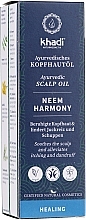 Fragrances, Perfumes, Cosmetics Ayurvedic Scalp Oil - Khadi Ayurvedic Scalp Oil Neem Harmony