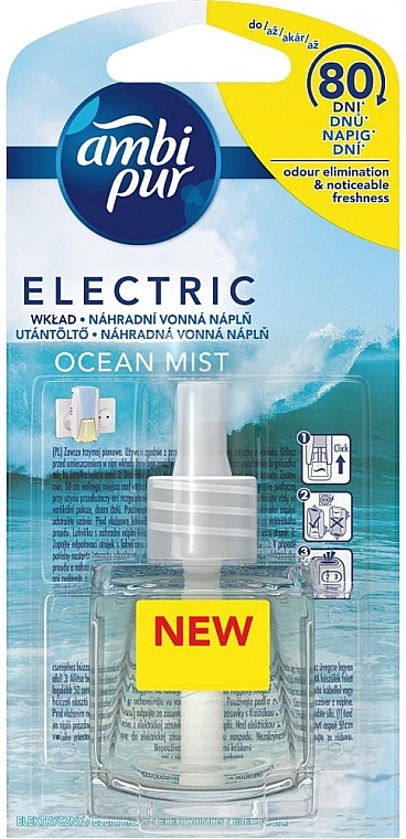 Ocean Mist Air Freshener - Ambi Pur Ocean Mist Electric Air Freshener Refill (refill) — photo N1