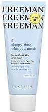 Fragrances, Perfumes, Cosmetics Facial Mask - Freeman Sleepy Time Whipped Mask