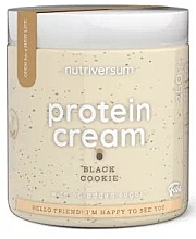 Fragrances, Perfumes, Cosmetics Protein Cream, Black Cookie  - Nutriversum Protein Cream Black Cookie