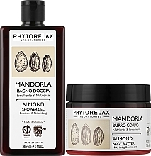 Set - Phytorelax Laboratories Almond Body Ritual (sh/gel/250ml + b/lotl/250ml) — photo N2