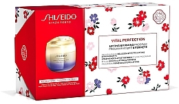 Set, 5 products - Shiseido Vital Perfection Uplifting And Firming Cream Pouch Set — photo N1