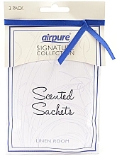 Fragrances, Perfumes, Cosmetics Scented Sachet "Freshness" - Airpure Scented Sachets Linen Room