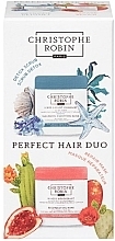 Fragrances, Perfumes, Cosmetics Set - Christophe Robin Perfect Hair Duo (h/scrub/40 ml + h/mask/40 ml)